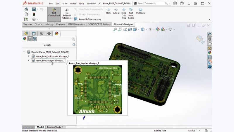 Đồng bộ hóa ECAD - MCAD